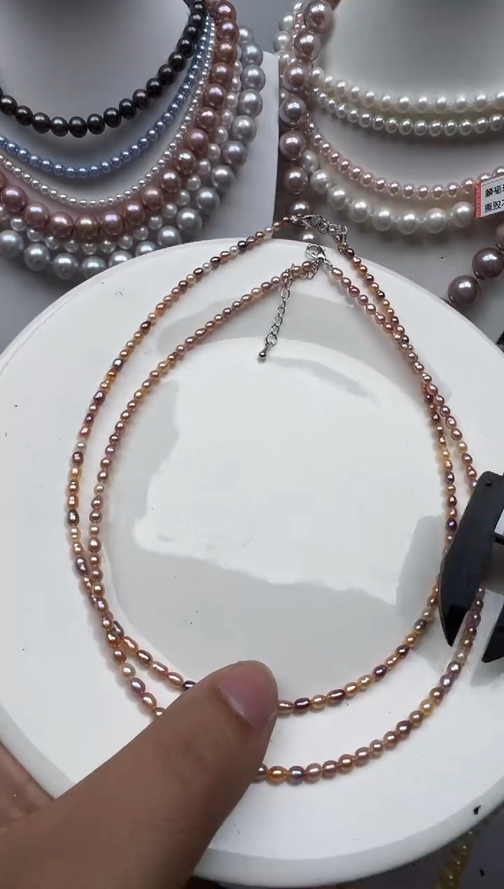 【闪购商品】淡水珍珠颈饰未镶嵌1