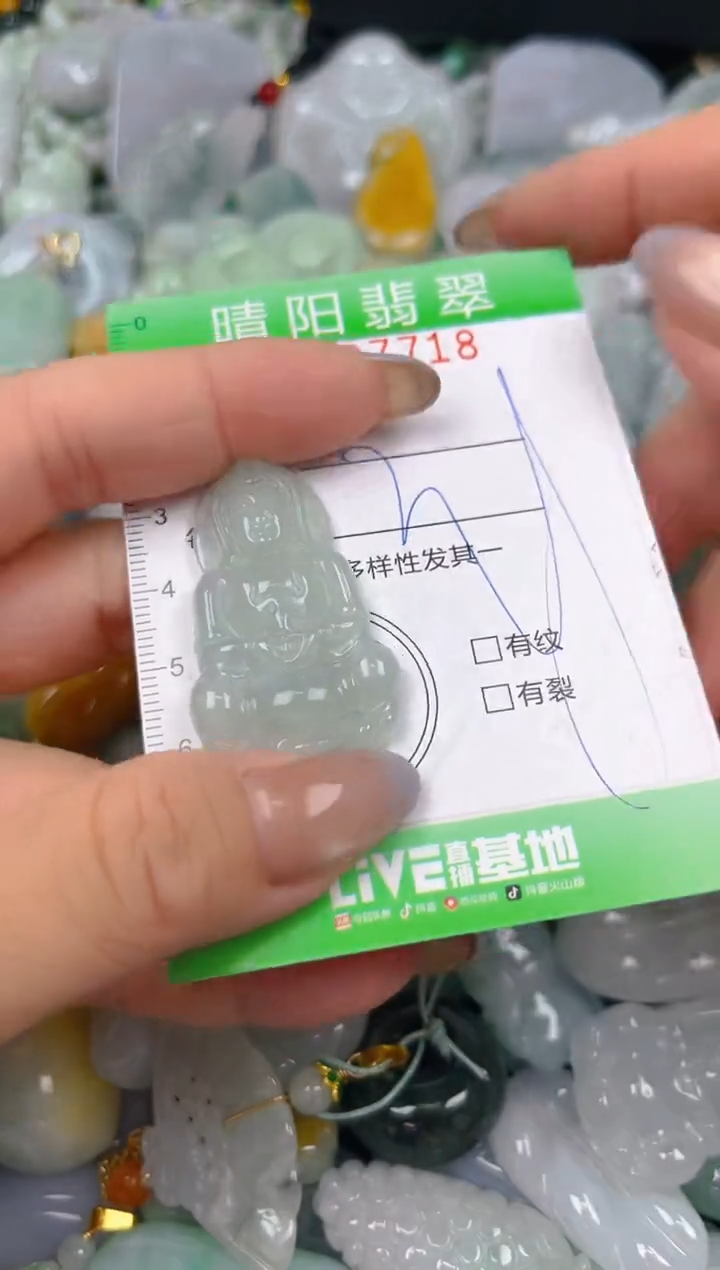 翡翠未镶嵌颈饰闪购0007718