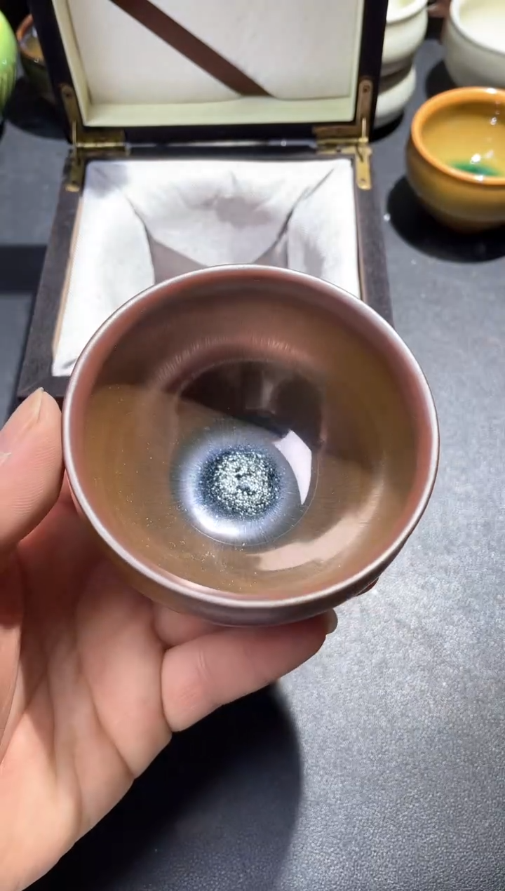 【闪购商品】茶盏带礼盒891高端茶器建窑建盏