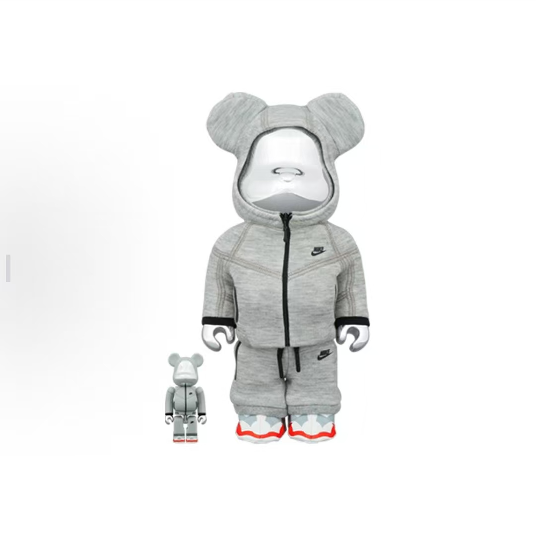 Bearbrick 积木熊 NB耐克400% +100% 