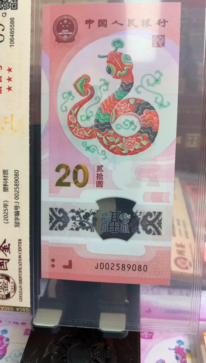 【闪购商品】塑料蛇钞 真钞 【单张】9080
