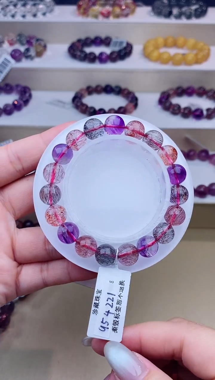 未镶嵌手链水晶仙女超七10m+