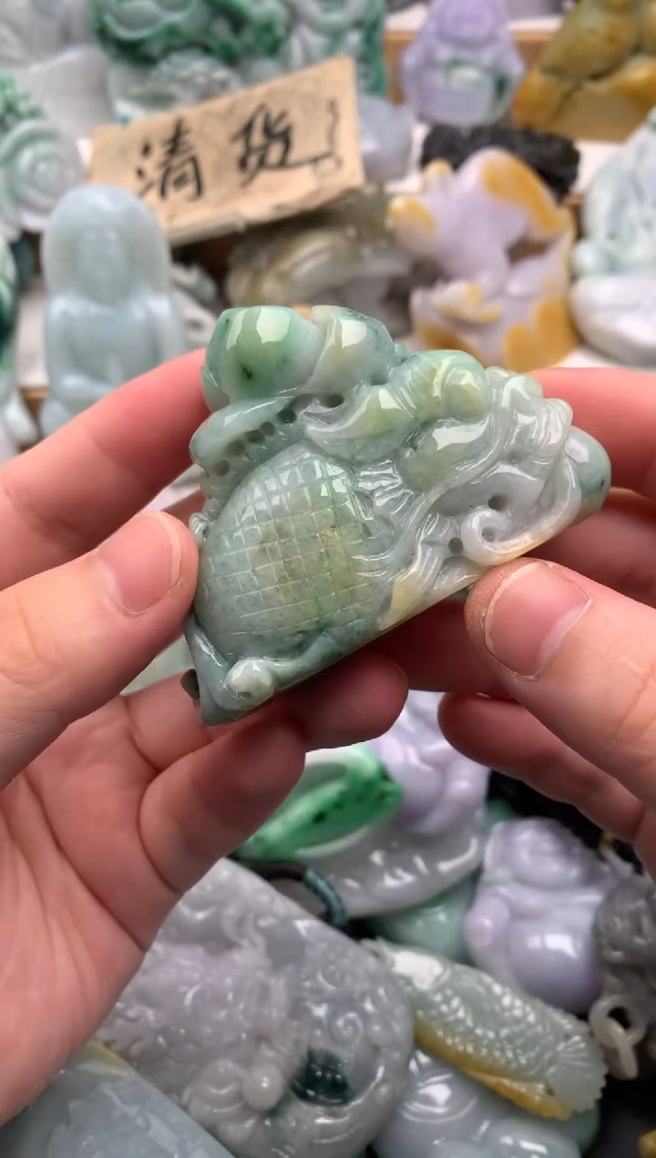 吊坠(不含链)未镶嵌翡翠1