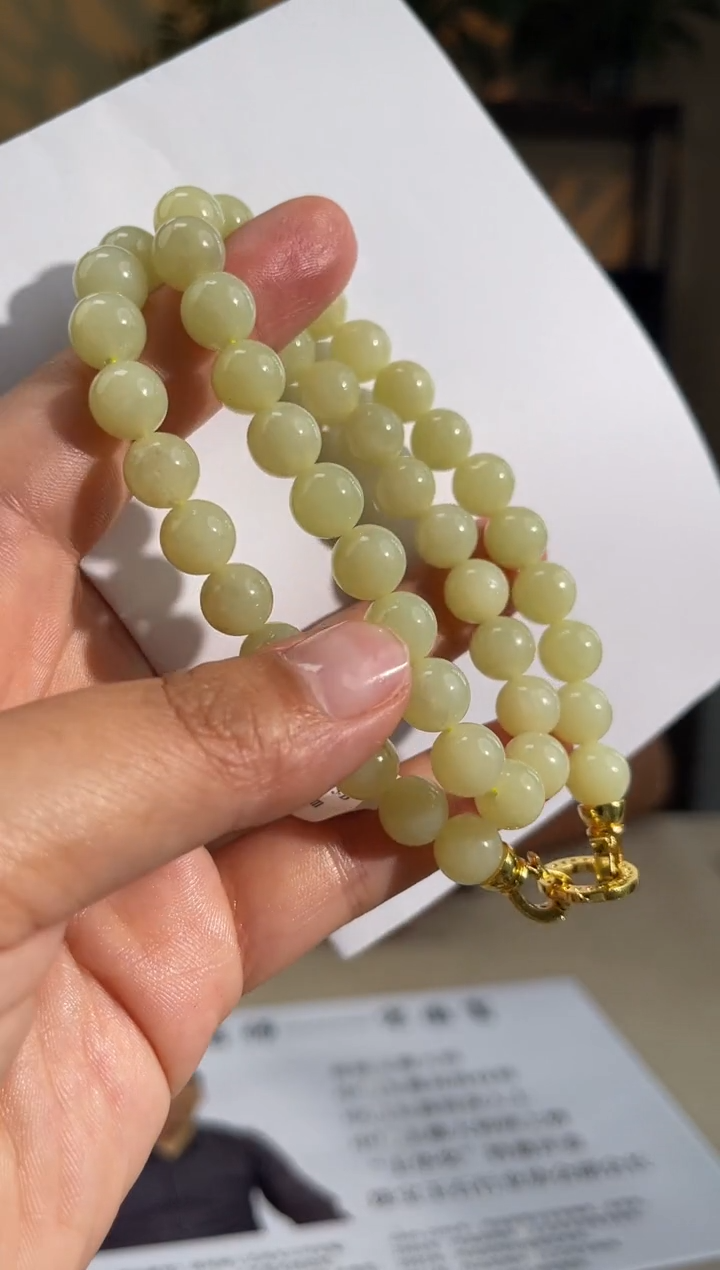 和田玉未镶嵌颈饰多样性拍一发一310073