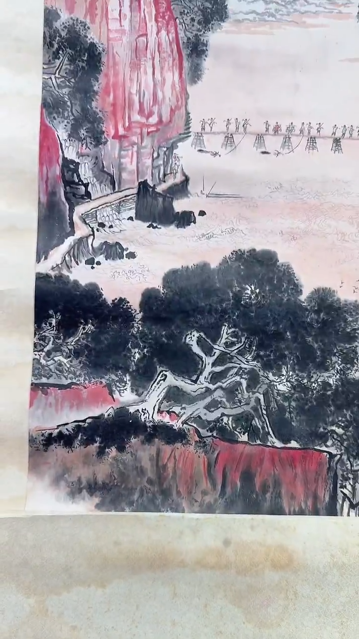 国画12-24-29钱老师国画轴作品xz