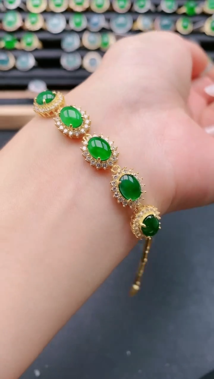 【闪购商品】翡翠戒指银S925镶嵌11111111