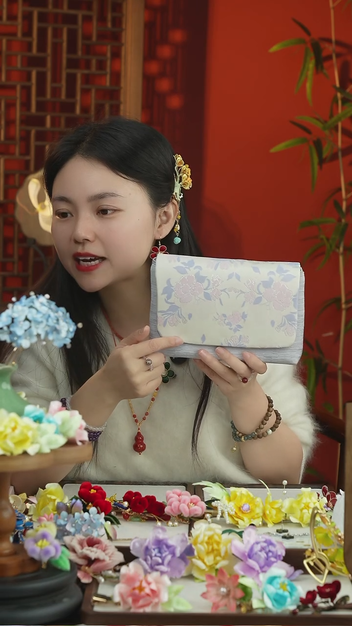 刺绣闪购纯手工非遗国风饰品