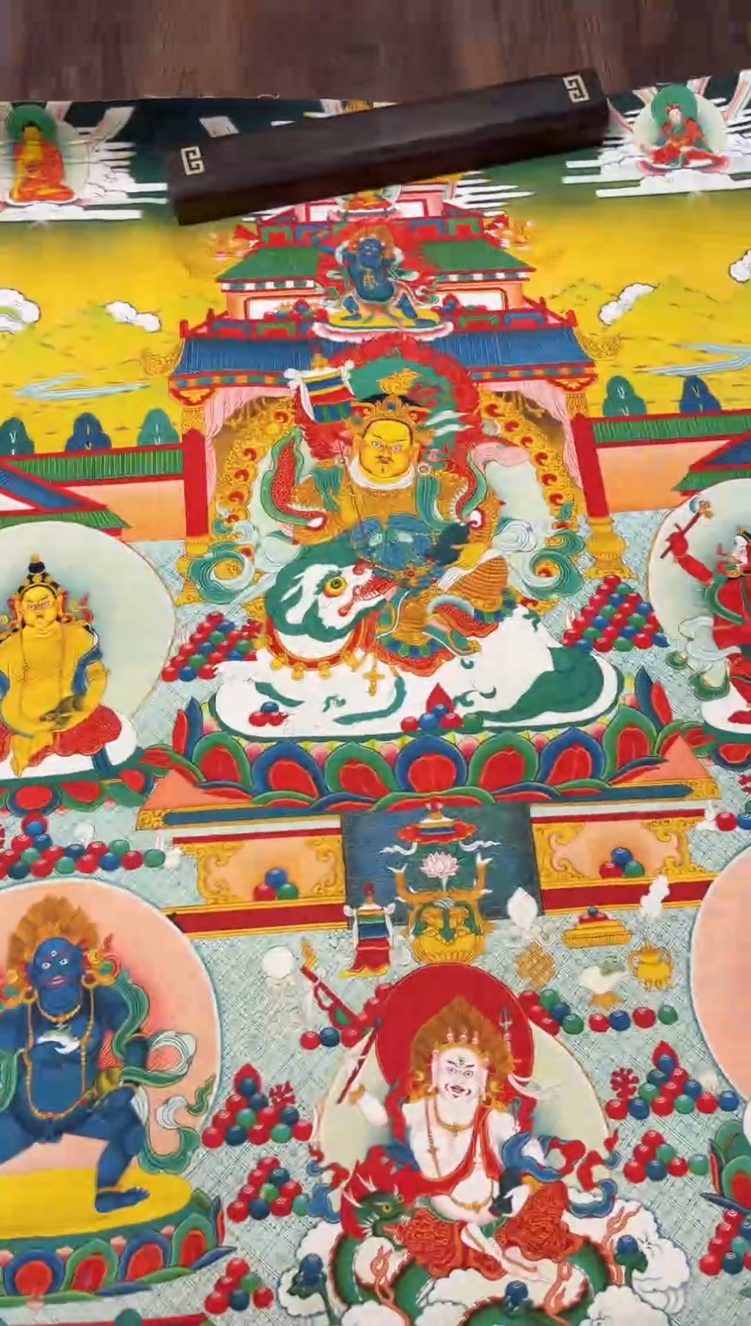 卷轴画老三的唐卡tk16