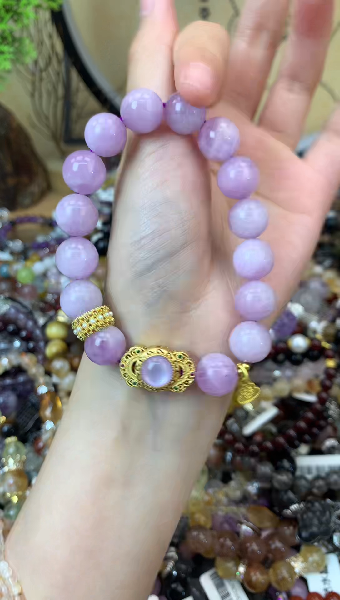 【闪购商品】锂辉石手串未镶嵌439