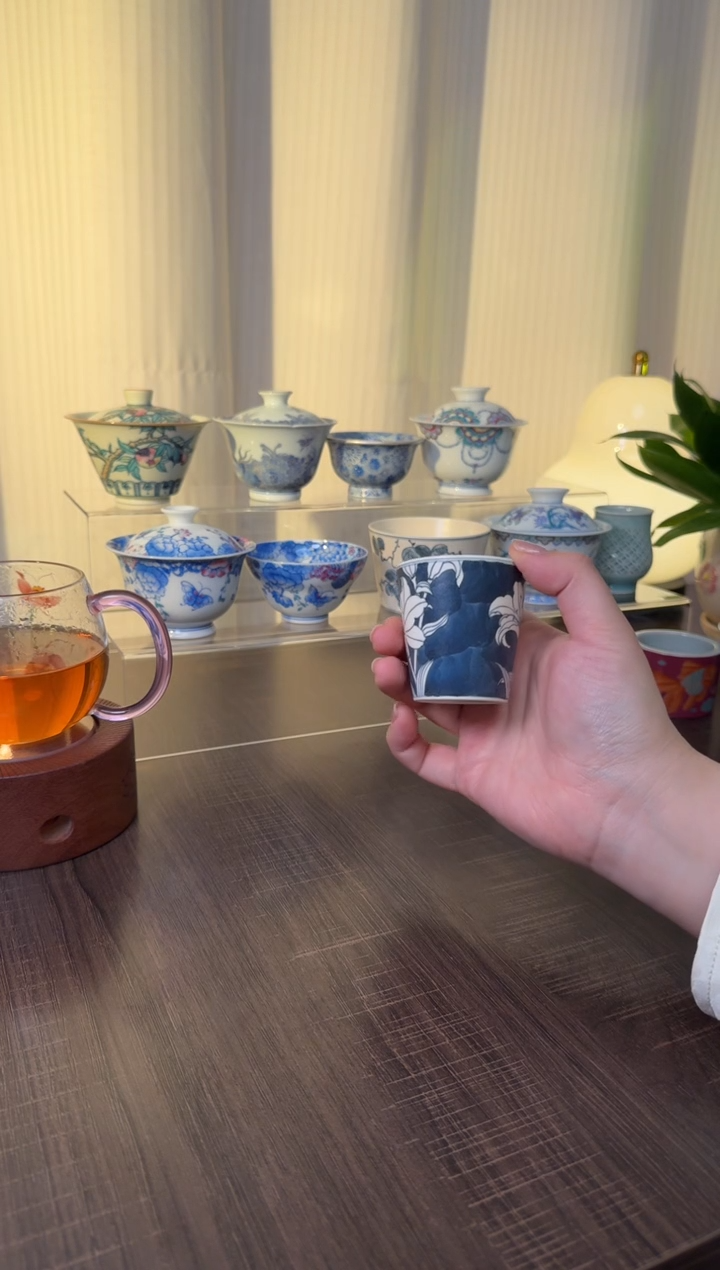 【闪购商品】景德镇手绘茶杯茶杯