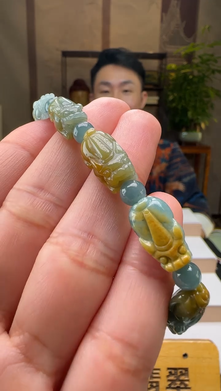 未镶嵌手链翡翠XM@@960Q3J07642