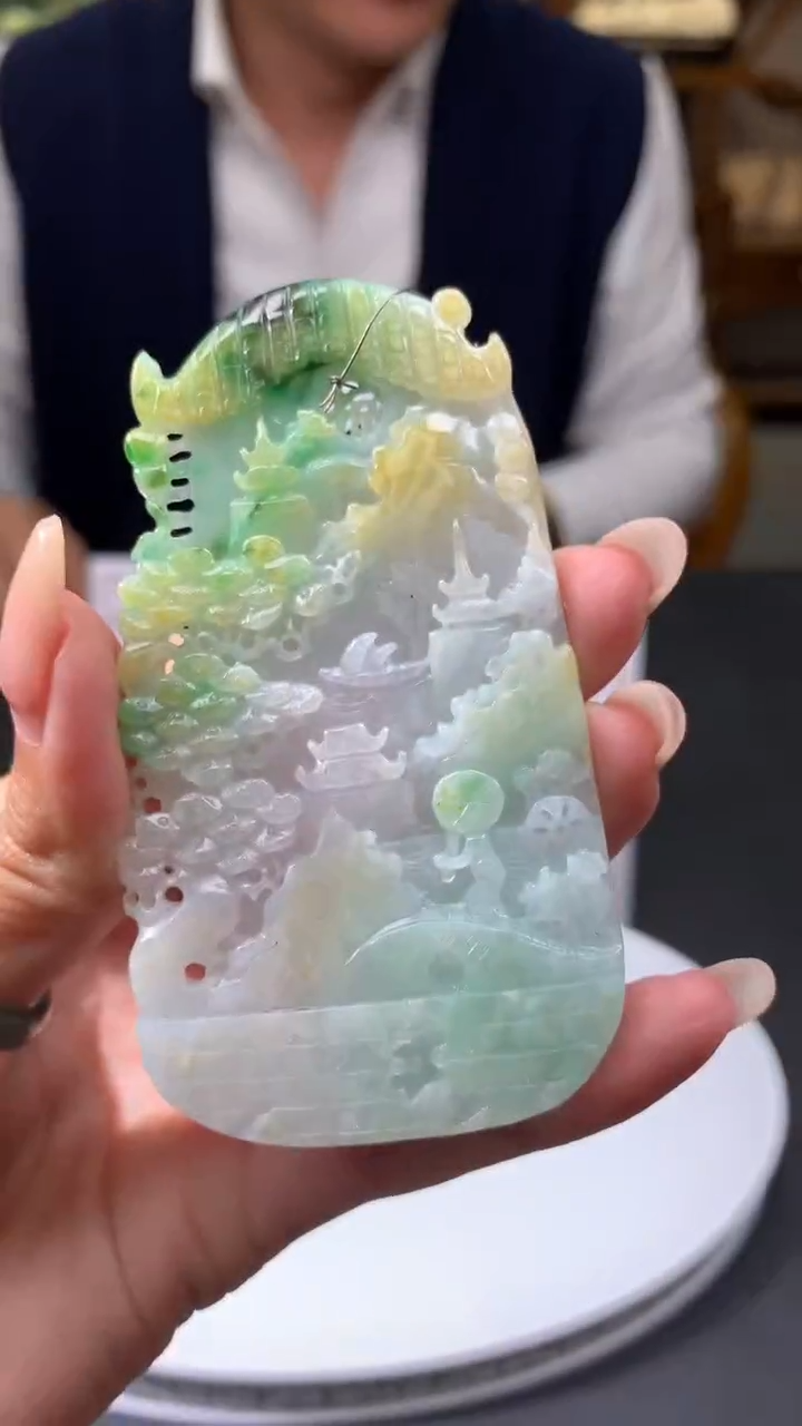 【闪购商品】定制翡翠未镶嵌不退不换CMH1件-A