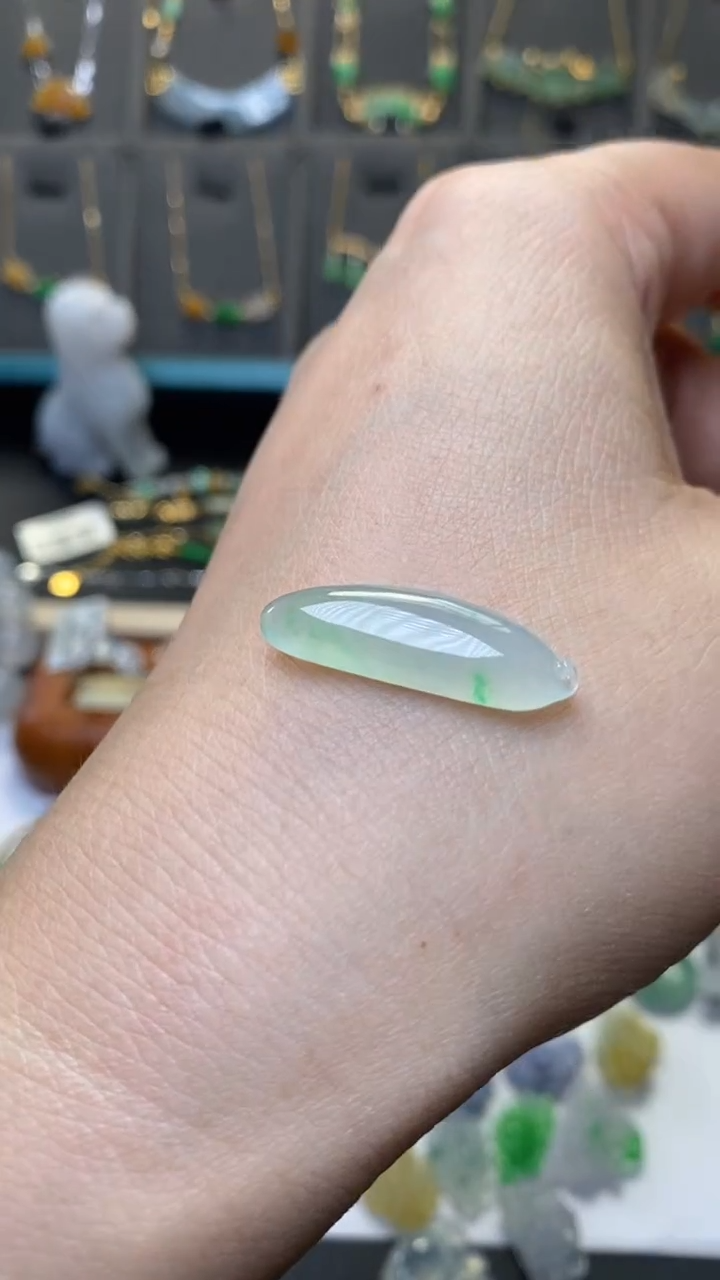 颈饰未镶嵌翡翠40349