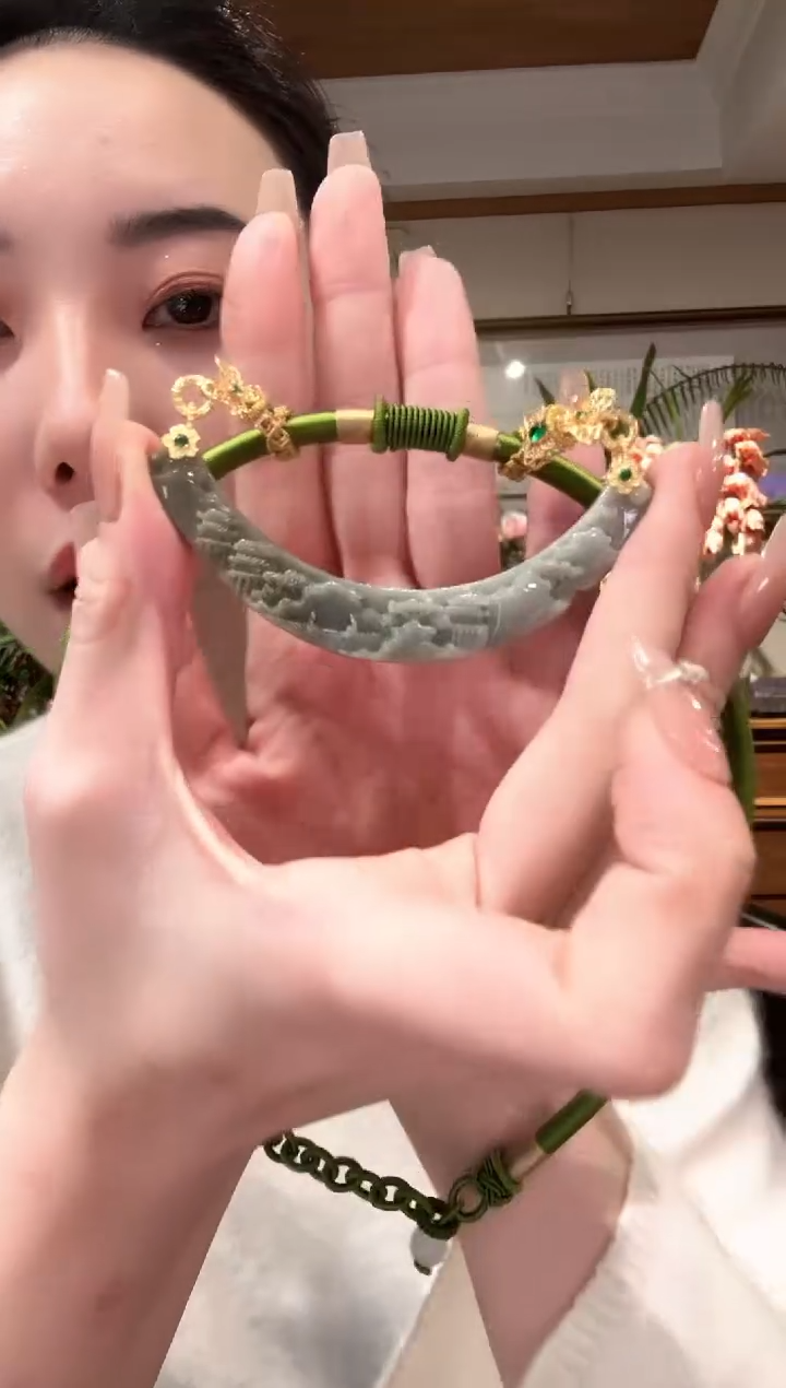 【闪购商品】翡翠颈饰未镶嵌国风