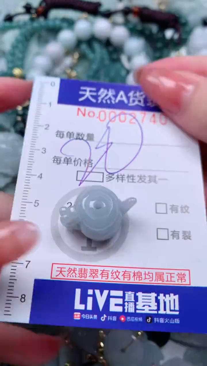 【闪购商品】翡翠颈饰未镶嵌00002740