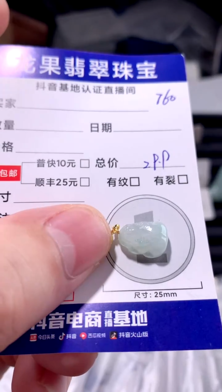 颈饰未镶嵌翡翠貔貅760