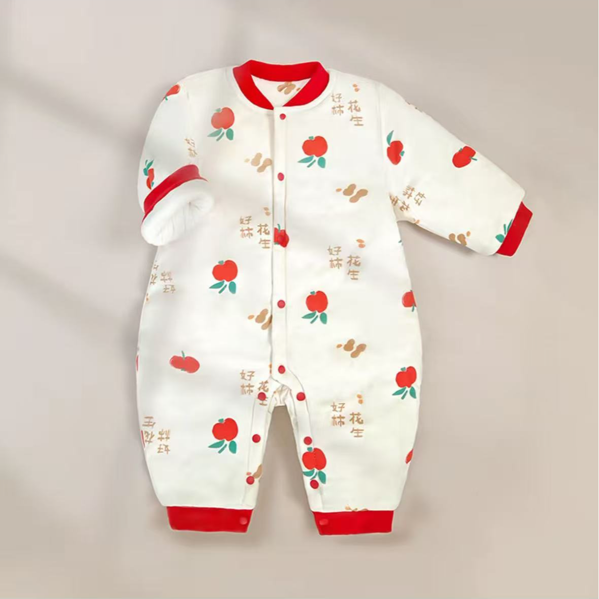 【100码棉花】秋冬加厚450克机洗棉花衣连体棉服纯棉舒适保暖棉服
