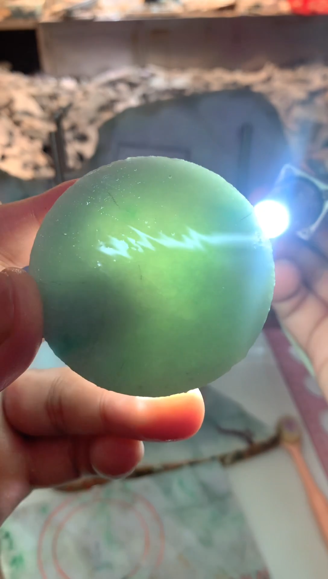 裸石翡翠0林0翡翠珠宝408