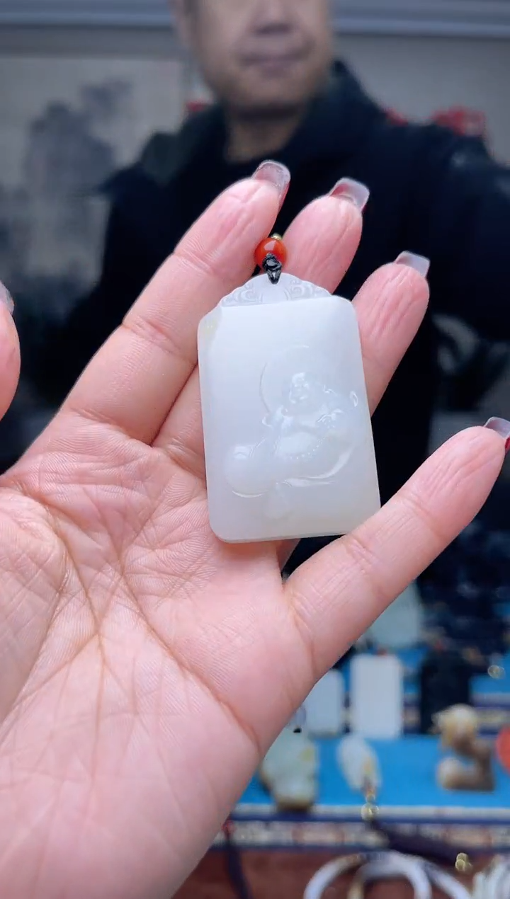 【闪购商品】和田玉挂件未镶嵌1