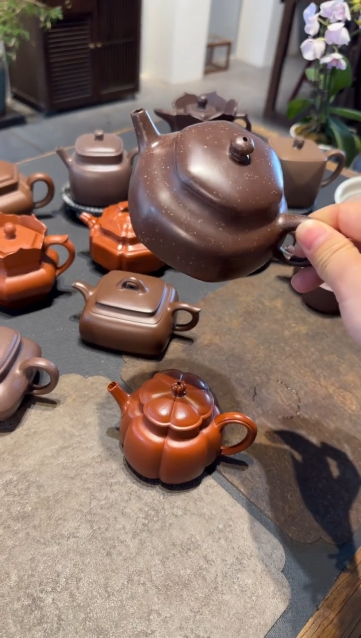 【闪购商品】紫砂茶壶六方静乐 铺砂