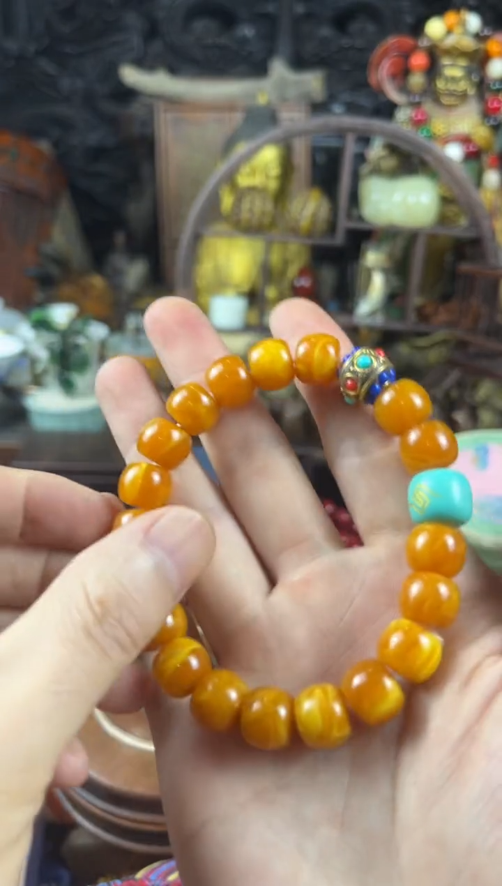 未镶嵌颈饰蜜蜡47（收到货任何问题联系客服）