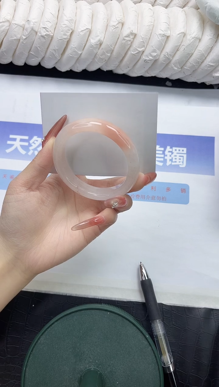 未镶嵌手镯石英质玉22-52