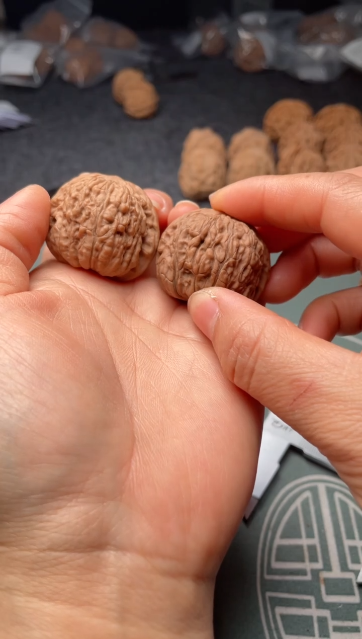 把件文玩核桃w107 平底锅 36尺