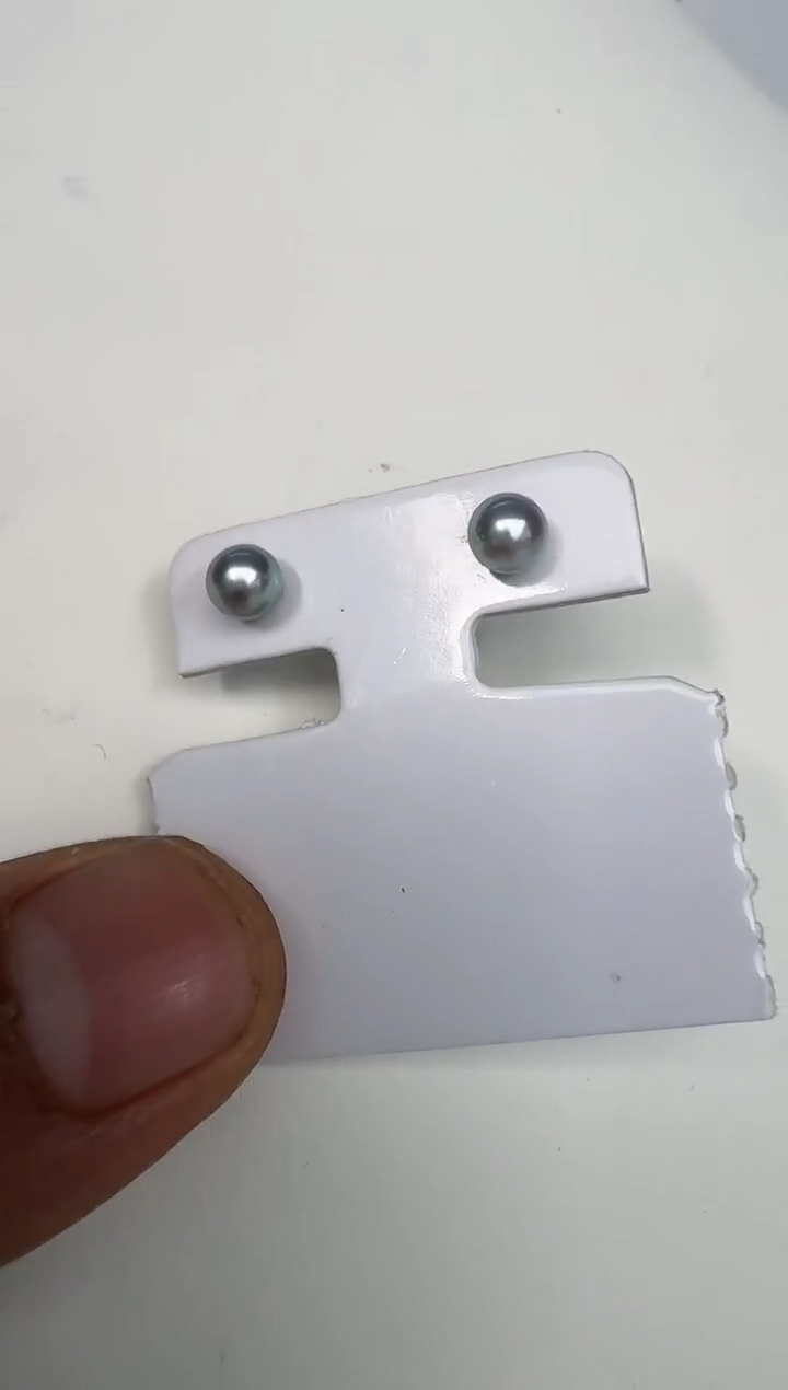 银S925镶嵌耳饰海水珍珠耳钉