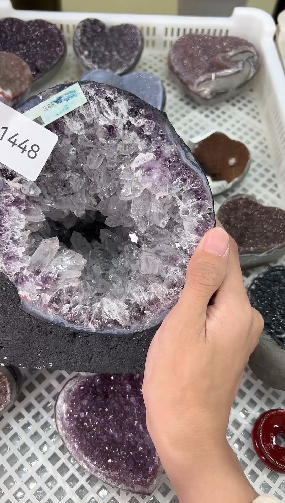 未镶嵌珠宝半成品水晶B****uC1148