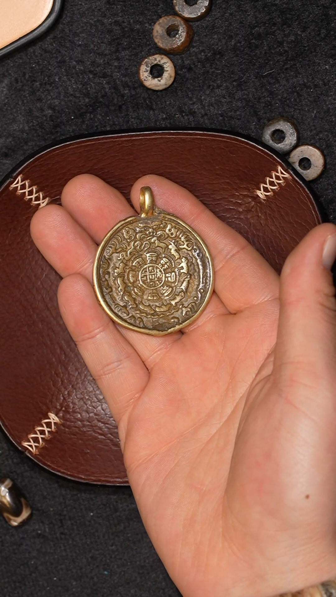 【闪购商品】冲赛康胡子哥，藏传九宫八卦牌140