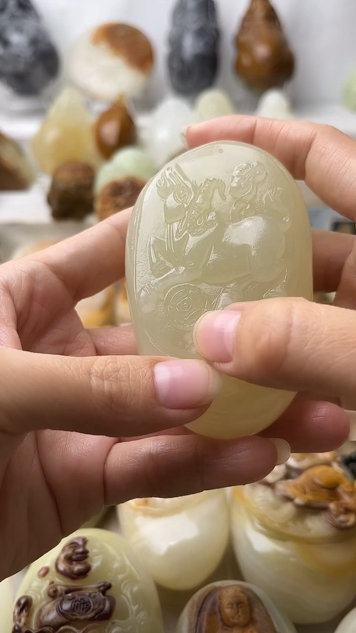 石材古青石棉纹正常不退换牛