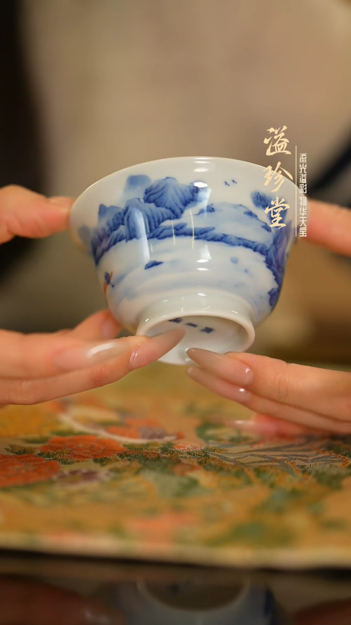 瓷片             朗月阁