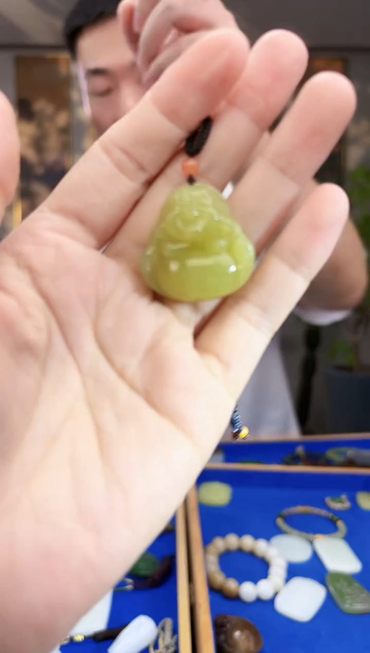 未镶嵌和田玉挂件拍一发一