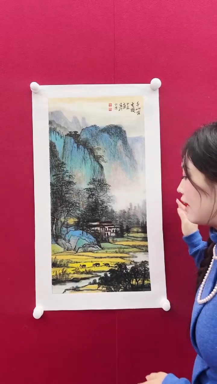 【闪购商品】国画X-卢老师-绘画作品-888