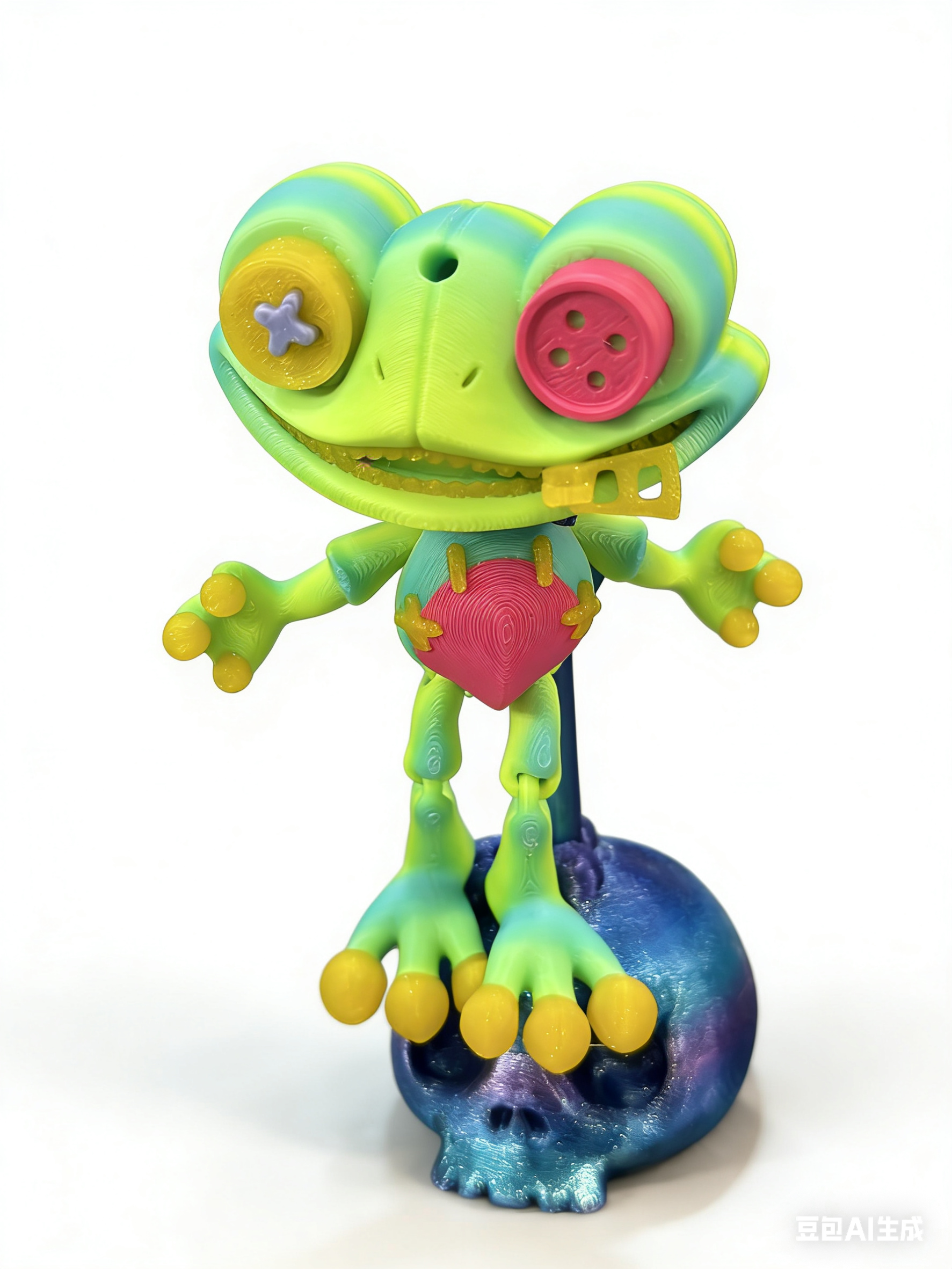 3D打印靓仔青蛙独家款玩具