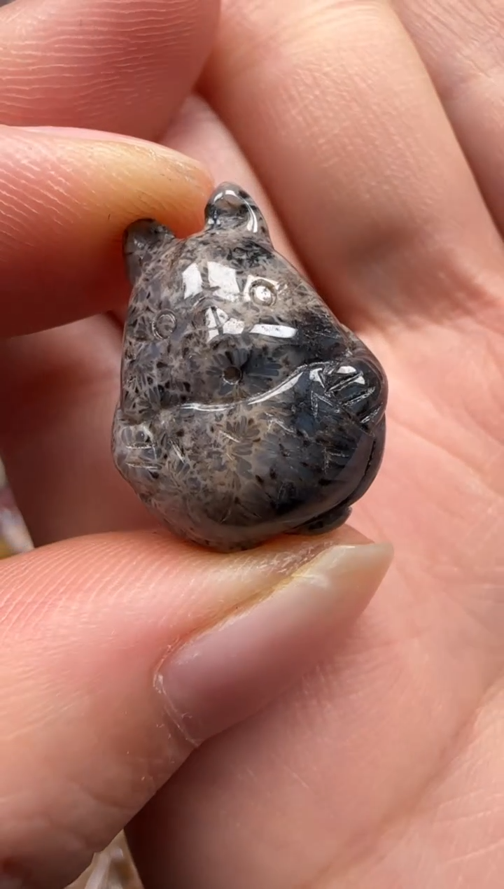 【闪购商品】硅化珊瑚（珊瑚玉）颈饰未镶嵌425