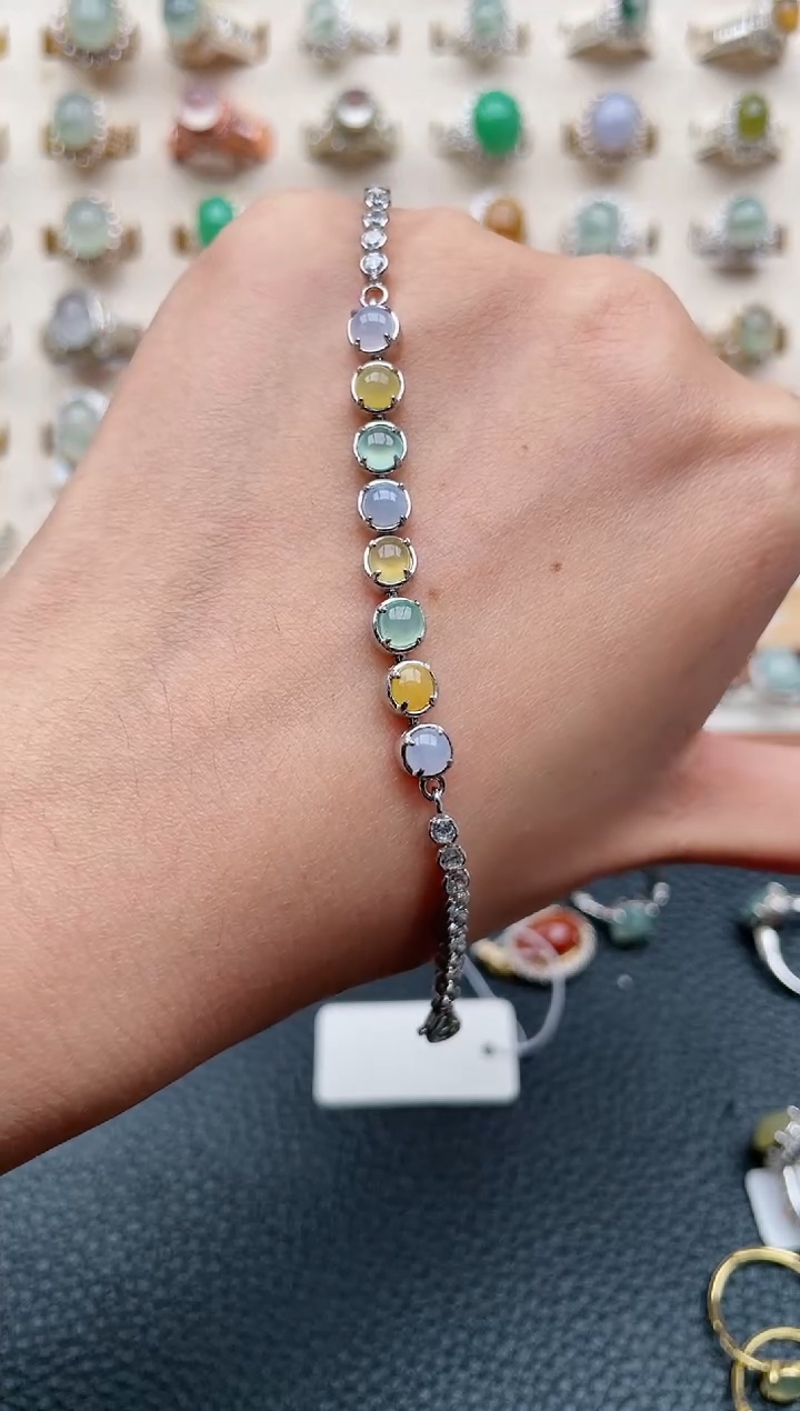 【闪购商品】翡翠戒指银S925镶嵌1111