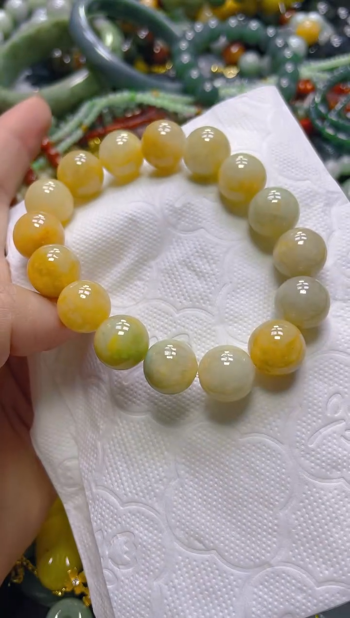 颈饰未镶嵌翡翠13mm