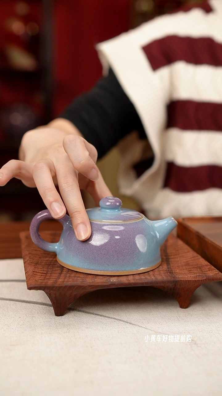 【闪购商品】摆件小师妹-钧瓷-信任