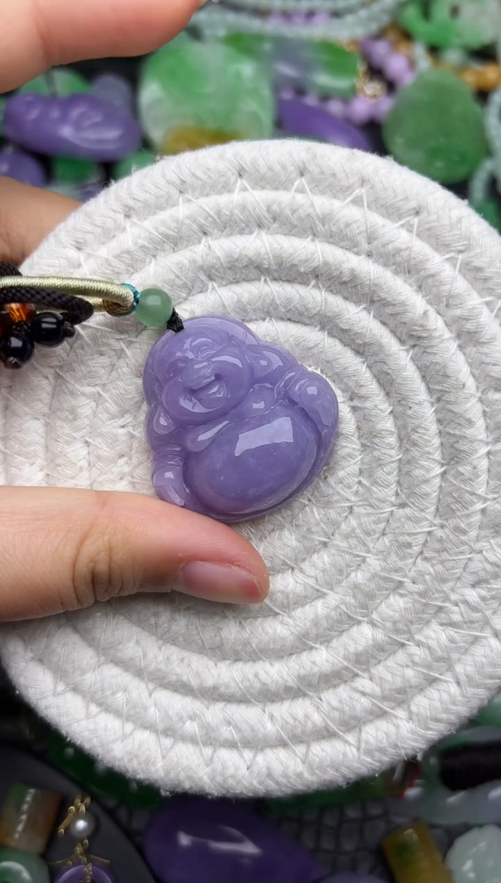颈饰未镶嵌翡翠缅甸翡翠吊坠