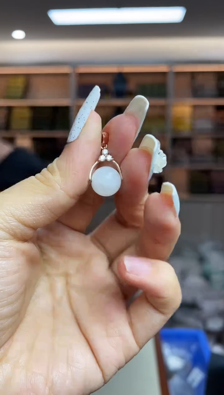 【闪购商品】和田玉·银S925镶嵌多样性发一件