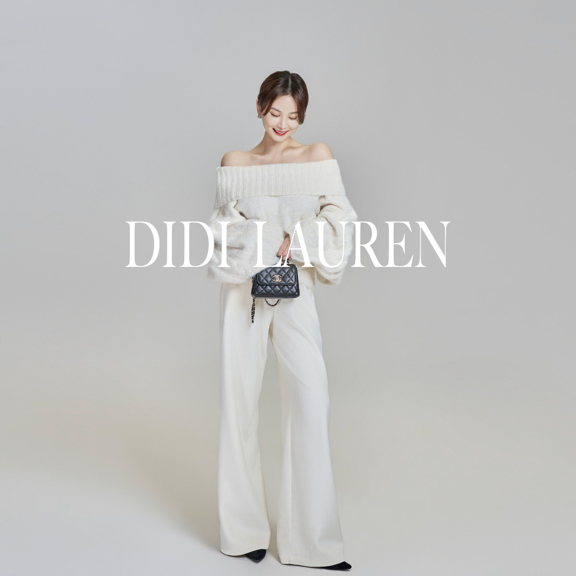 DIDI LAUREN“暖暖裤”简约气质保暖加绒显瘦休闲裤