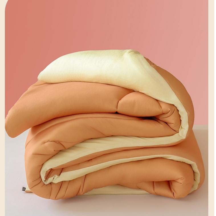 冬季加厚软糯亲肤保暖家用黄油小熊被