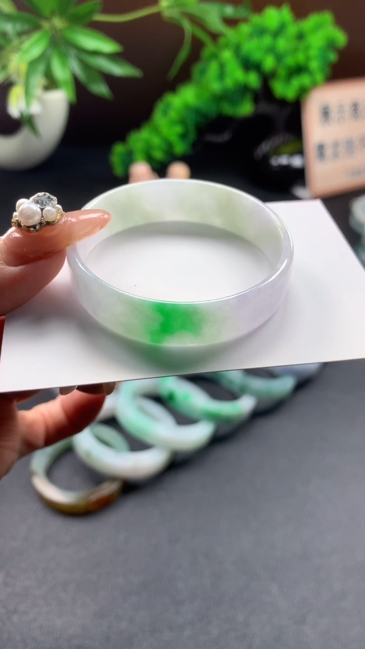 未镶嵌手镯翡翠48-49公主