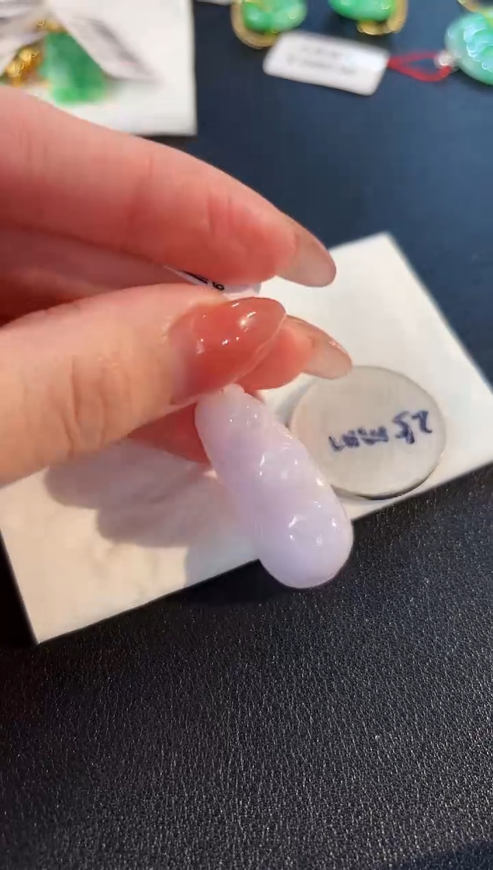 【闪购商品】翡翠颈饰18K金镶嵌缅料A货/支持复检/一件