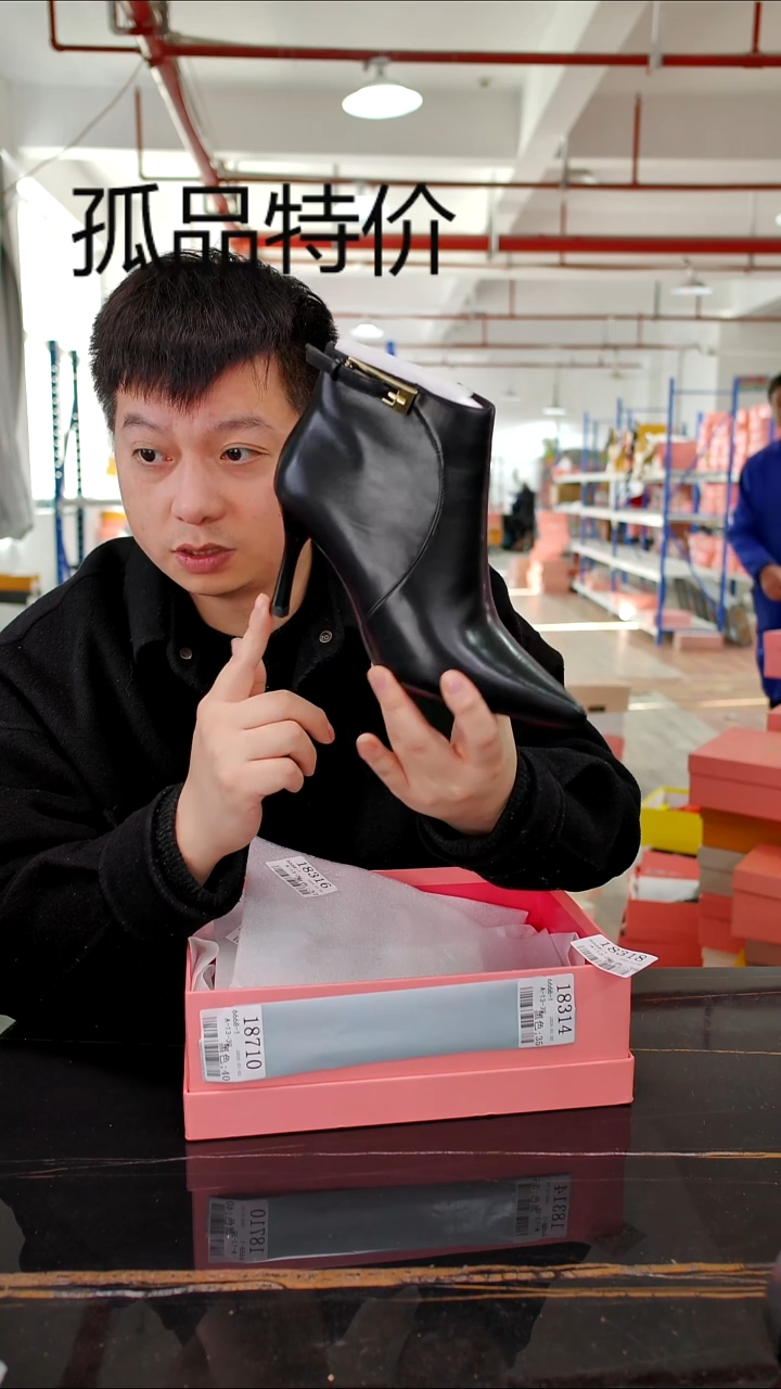 39码女鞋细跟高跟鞋