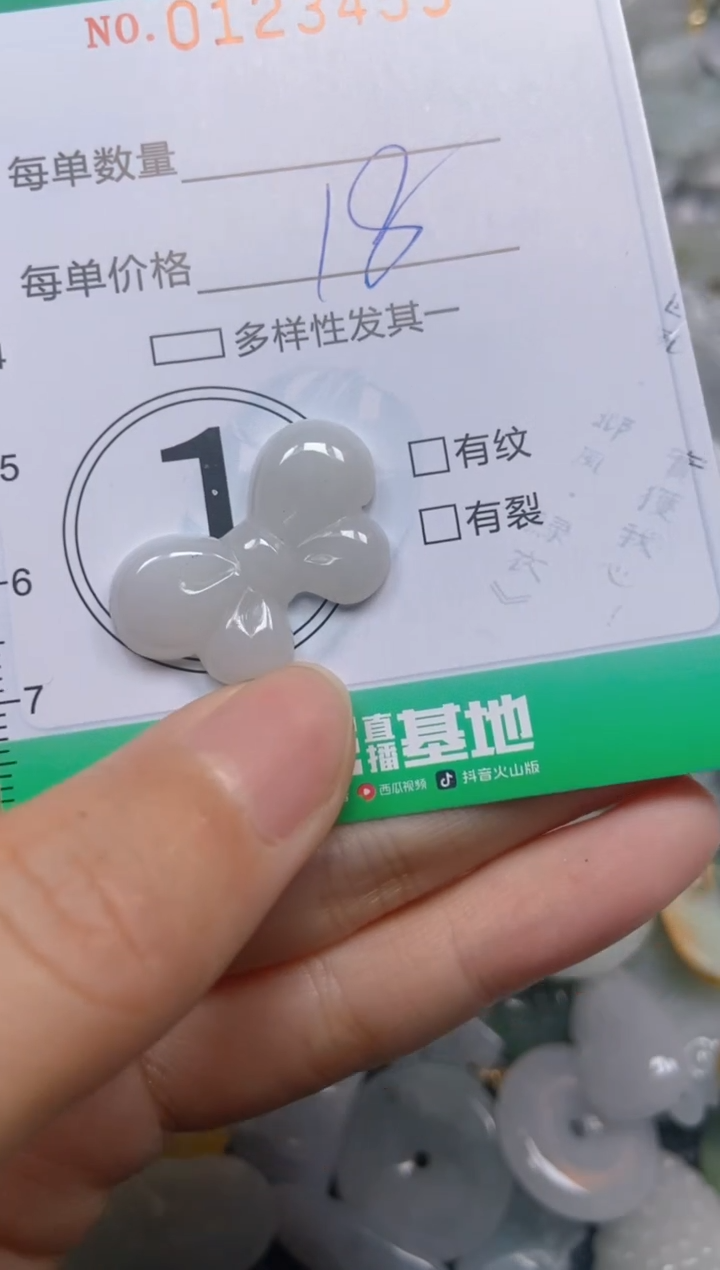 翡翠未镶嵌颈饰闪购0123459