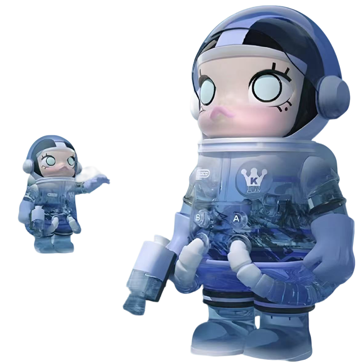 【全新未拆】MEGA珍藏系列 SPACE MOLLY 冰川400% 潮流公仔 模玩