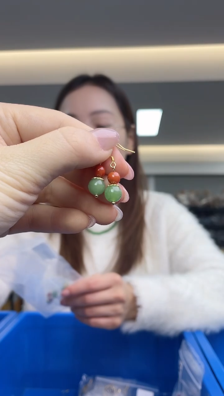 【闪购商品】和田玉`银S925镶嵌（多样性发一件）