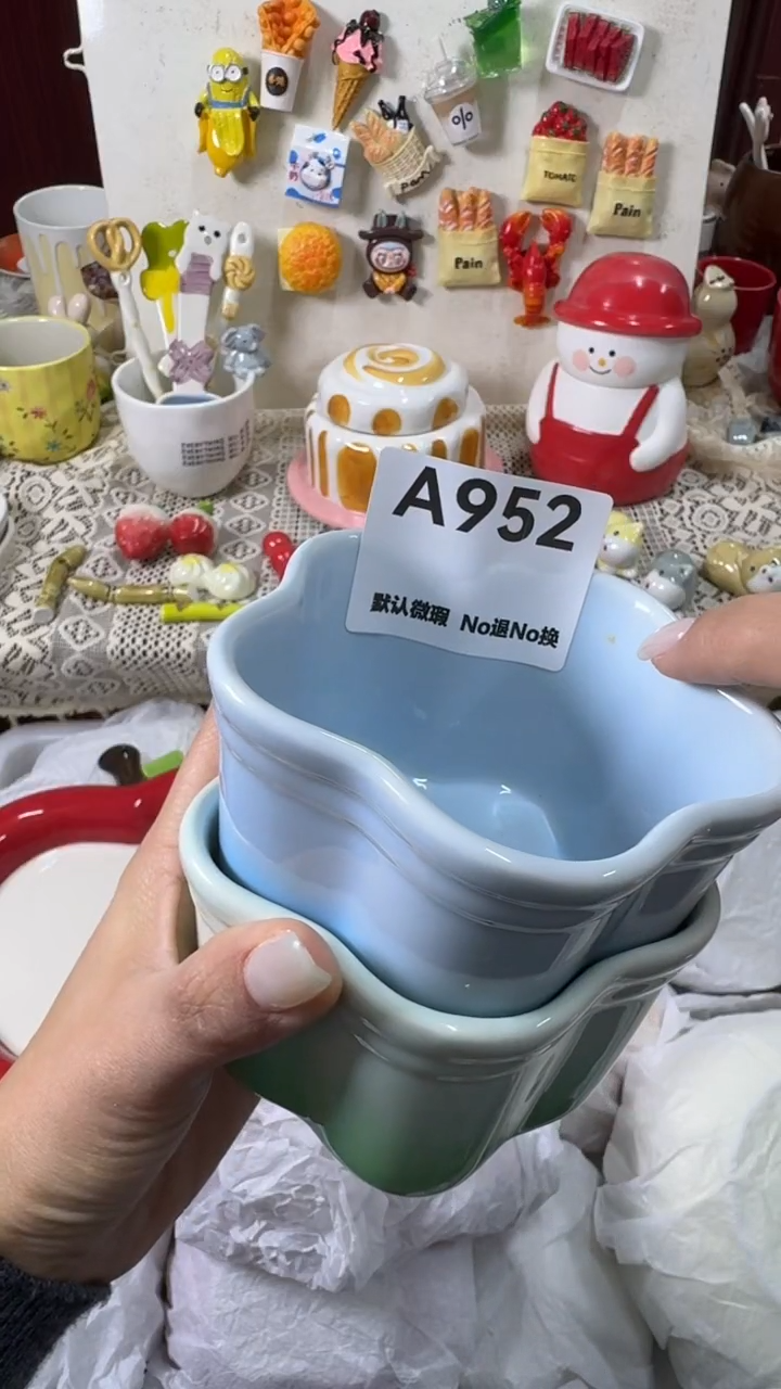 摆件陶好****?默认微瑕！完美主义者慎拍慎拍！